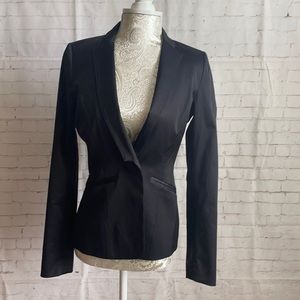 H&M Satin feel Tuxedo Blazer size 6